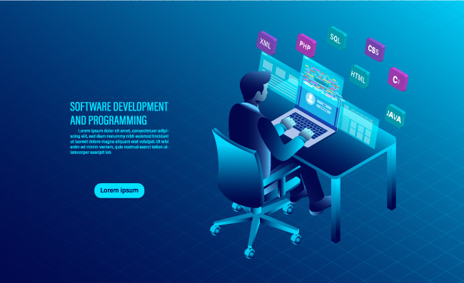 界面插圖數據處理 計算機代碼在軟件開發與軟件研發中的關鍵作用